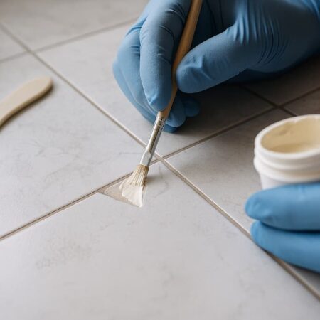 Jak naprawić uszkodzoną płytkę ceramiczną bez wymiany całej powierzchni