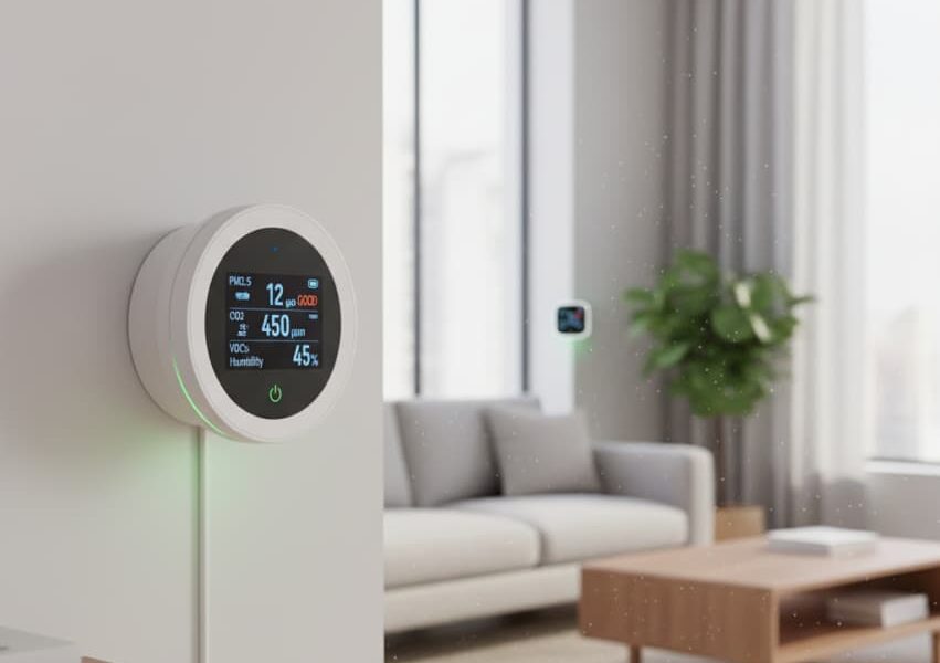 Czujniki jakości powietrza w domu