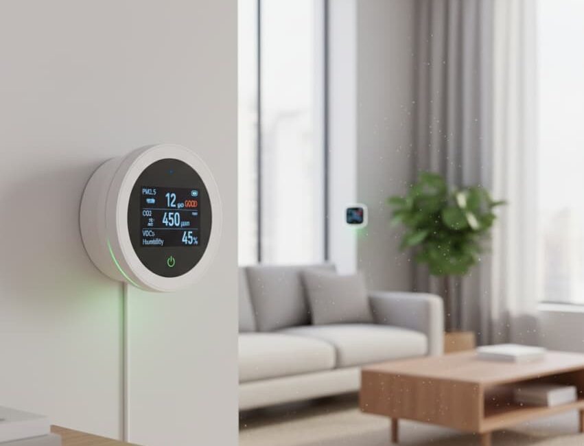 Czujniki jakości powietrza w domu