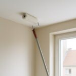 Malowanie sufitu bez smug