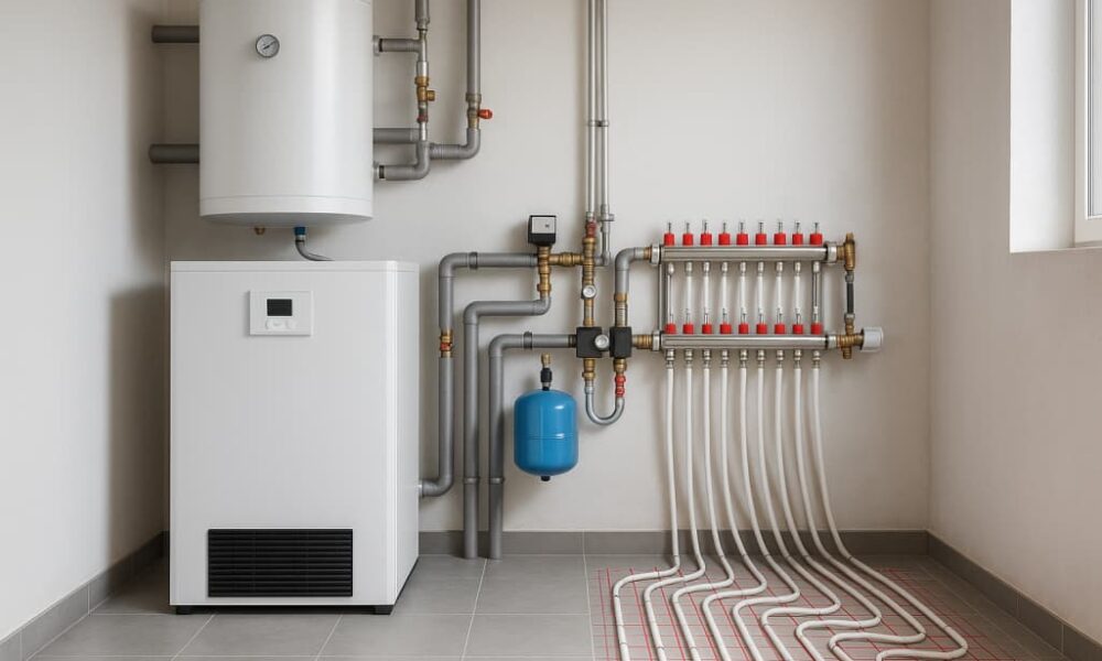 Ogrzewanie podłogowe a pompa ciepła