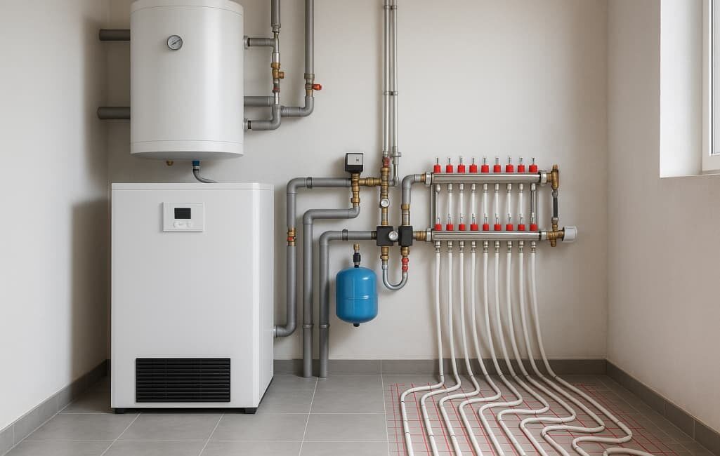 Ogrzewanie podłogowe a pompa ciepła: jak osiągnąć najwyższą efektywność Ogrzewanie podłogowe a pompa ciepła