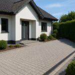 Podjazd z kostki brukowej