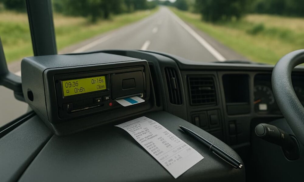 Czas pracy kierowcy ciężarówki w praktyce