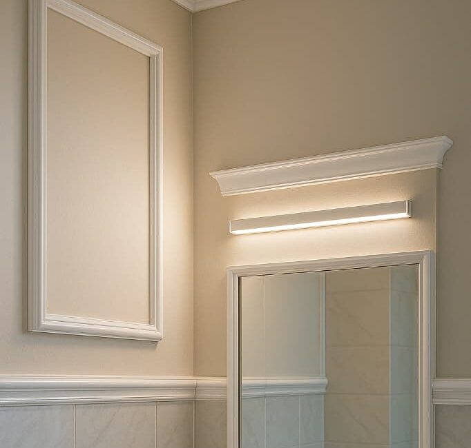 Listwy sztukateryjne w łazience – jak dobrać profile odporne na wilgoć i poprawnie je zabezpieczyć Listwy sztukateryjne w łazience