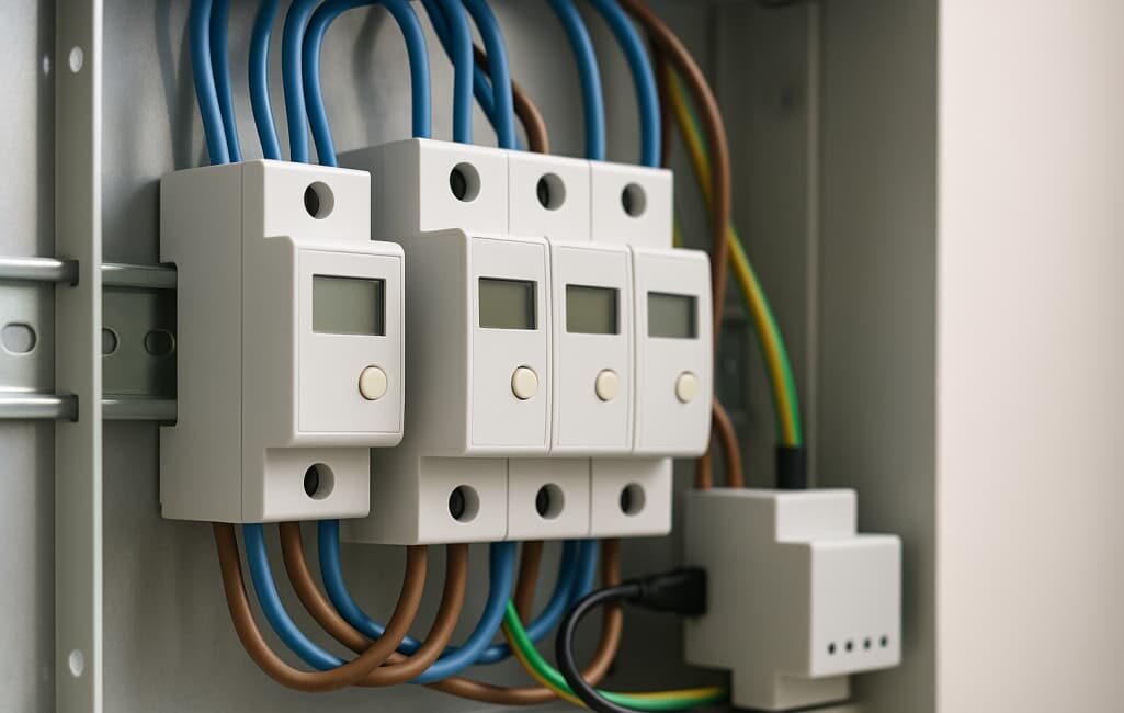 Monitoring energii w mieszkaniu – jak zbudować prosty system pomiaru obwodów na modułach DIN i MQTT Monitoring energii w mieszkaniu