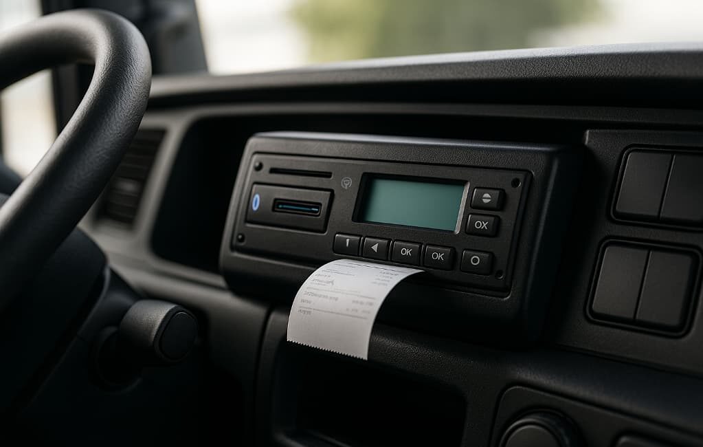 Tachograf „smart” (G2v2) w praktyce – jak działa i co naprawdę rejestruje w nowoczesnej ciężarówce Tachograf „smart” (G2v2)