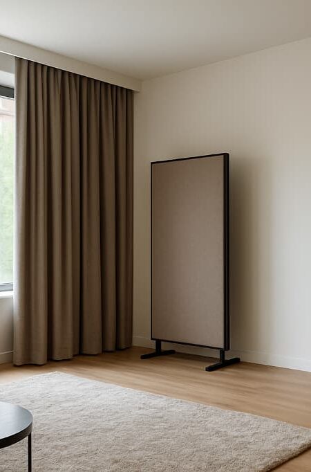 Zasłony akustyczne i panele mobilne