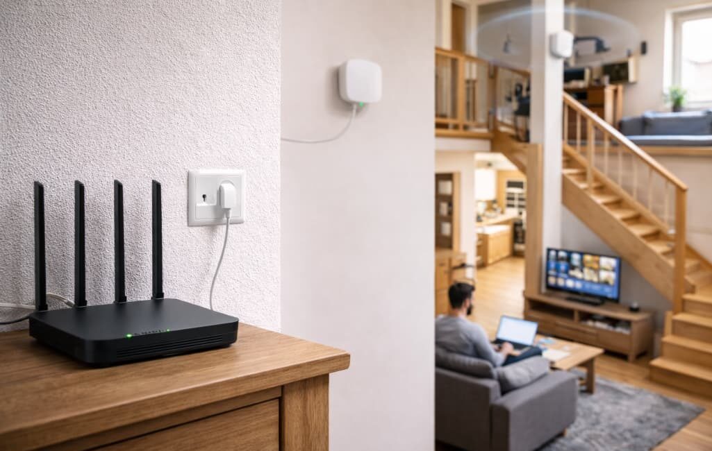 Domowa sieć Wi-Fi w praktyce – jak rozmieścić punkty dostępowe, by nie było martwych stref Domowa sieć Wi-Fi w praktyce – jak rozmieścić punkty dostępowe, by nie było martwych stref