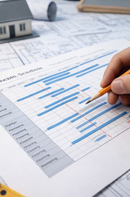 Harmonogram prac budowlanych – jak planować etapy, by uniknąć przestojów