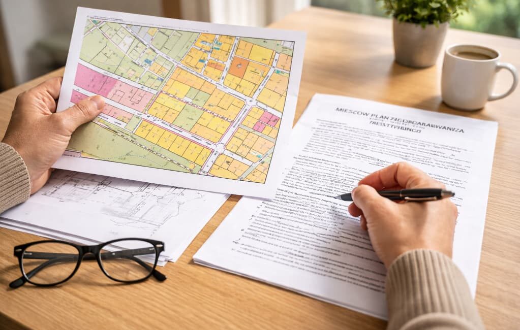 Jak czytać miejscowy plan zagospodarowania przestrzennego przed zakupem działki