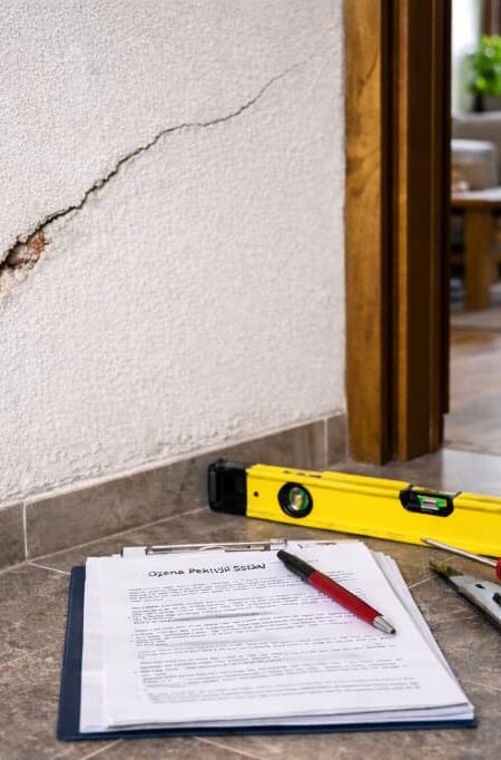 Jak rozpoznać przyczynę pęknięć ścian – kiedy to tylko tynk, a kiedy problem konstrukcyjny