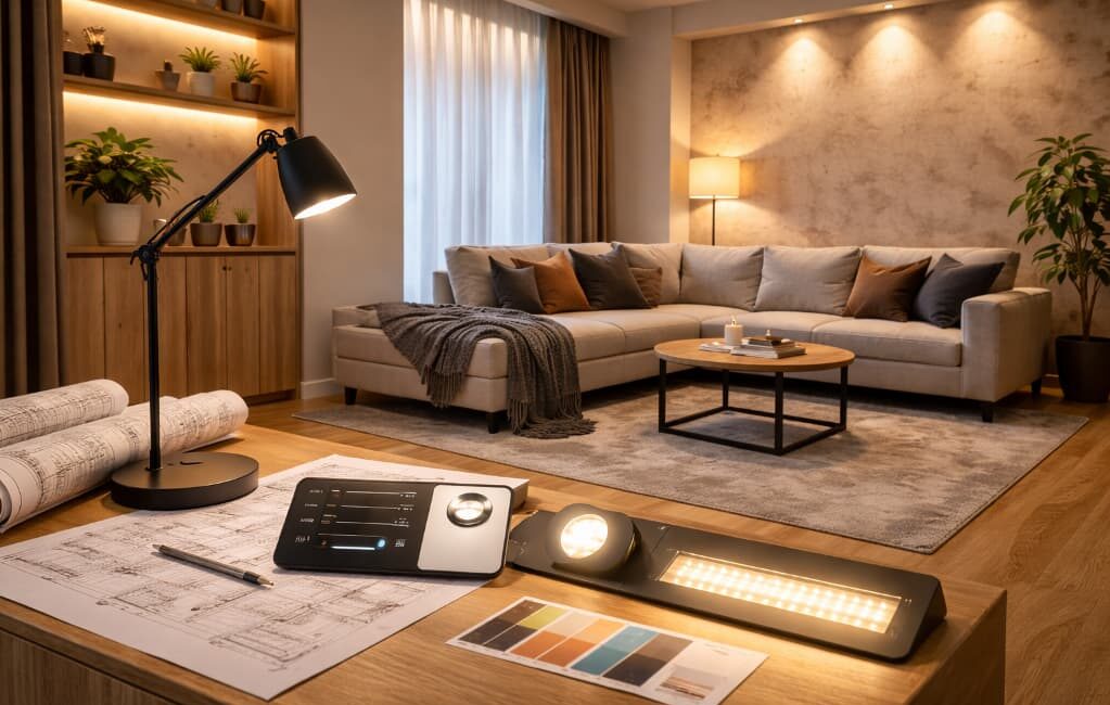 Oświetlenie warstwowe w praktyce – jak łączyć światło główne, zadaniowe i dekoracyjne