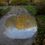 Skąd bierze się błoto przy wejściu do domu mimo utwardzonej ścieżki?